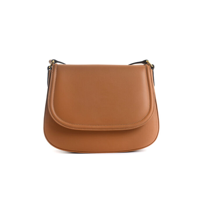 Borsa in pelle Adele - Vitello skyline cuoio - immagine 2