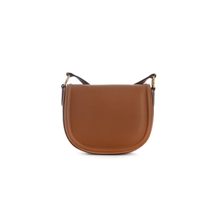 Sara leather handbag -  Skyline calfskin tan - Image 2