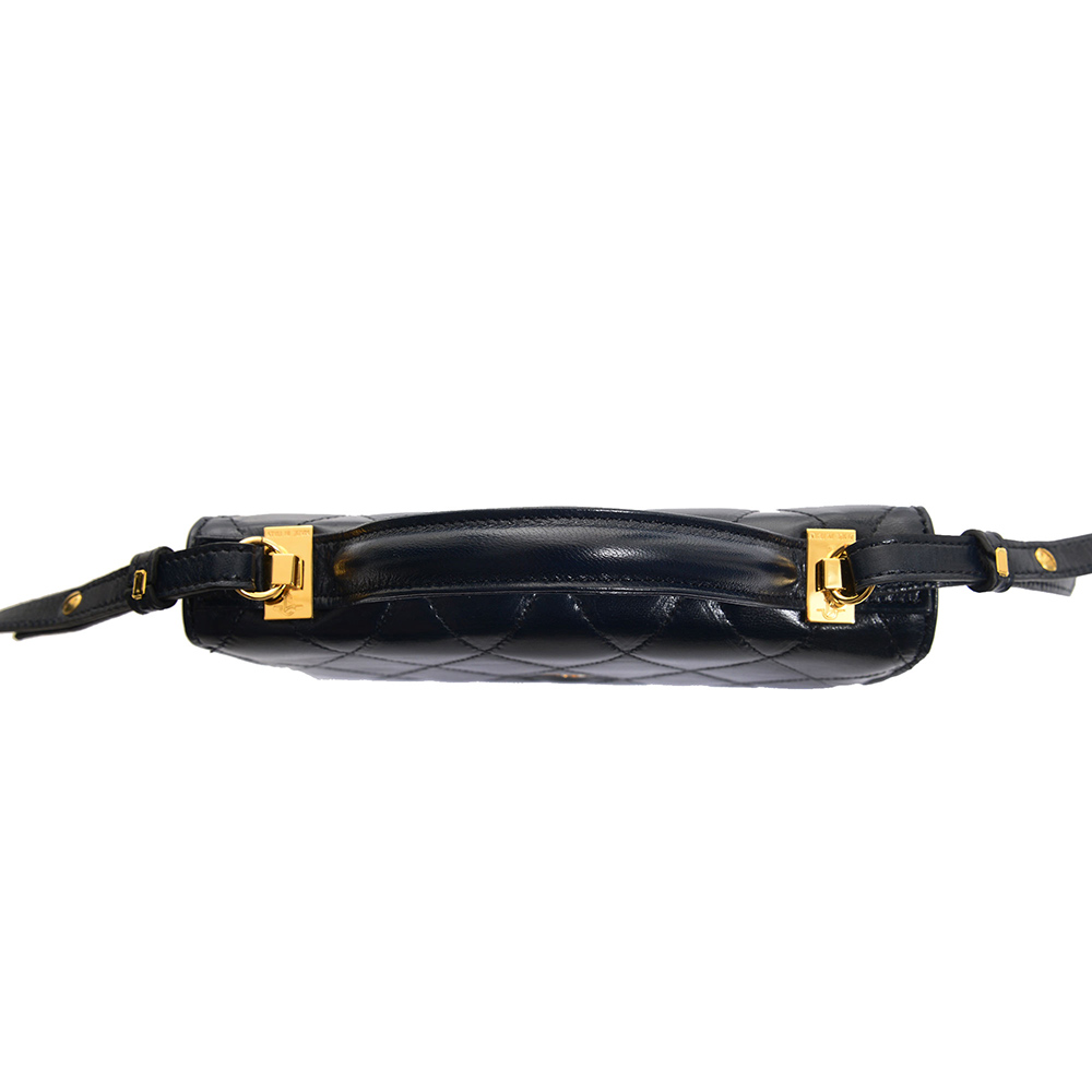 carbotti】Greta 245 V2 バイカラー 上質レザー ハンドバッグ
