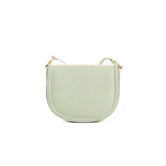 Sara leather handbag -  Skyline calfskin green jade - Image 2