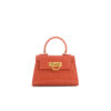 Borsa in pelle Licia - Cocco Arancione - immagine 2