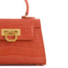 Borsa in pelle Licia - Cocco Arancione - immagine 3