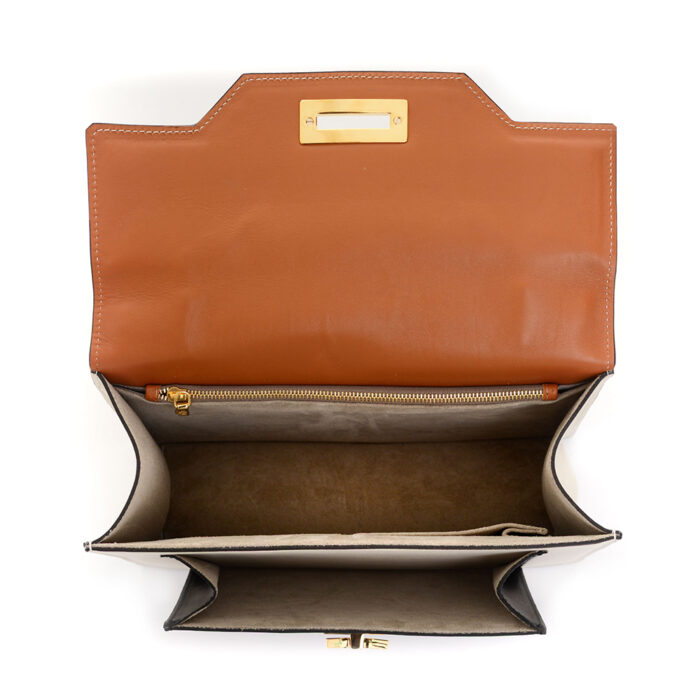 Matilde leather handbag - Ruga multicolour - Image 5