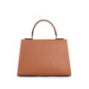Ivana leather handbag - Tan - Image 4