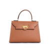 Ivana leather handbag - Tan - Image 2