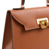 Ivana leather handbag - Tan - Image 3