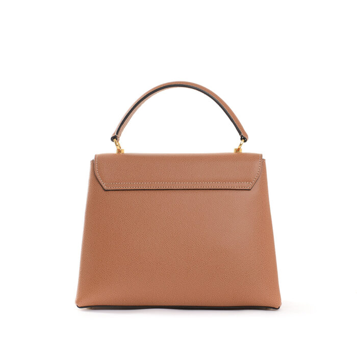 New Lady leather handbag - Tan - Image 4