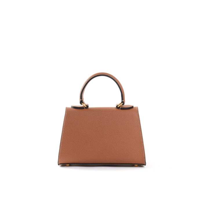 Borsa in pelle Licia - Cuoio/Pony cuoio - immagine 4