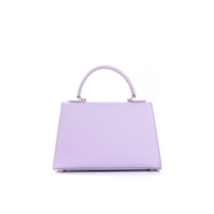 Greta leather handbag - Lavanda 30 - Image 4