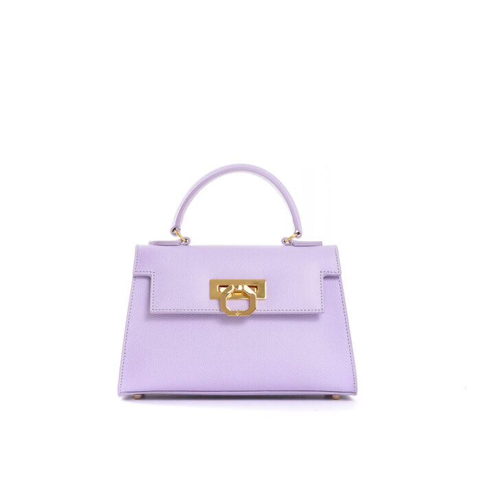 Greta leather handbag - Lavanda 30 - Image 2