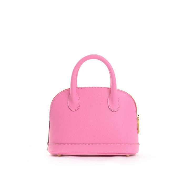 Borsa in pelle Bellina - Rosa Barbie - immagine 3