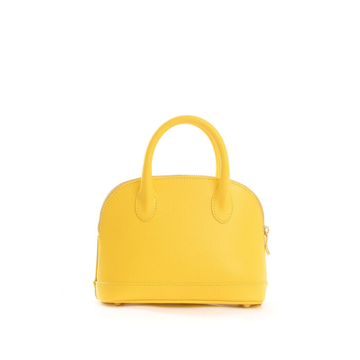 Borsa in pelle Bellina - Giallo - immagine 3