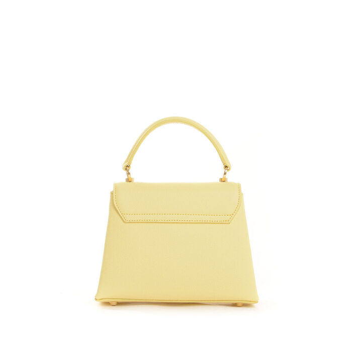 Diana leather handbag - Yellow 87 - Image 4