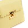 Diana leather handbag - Yellow 87 - Image 3