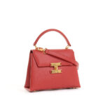 Diana leather handbag - Red
