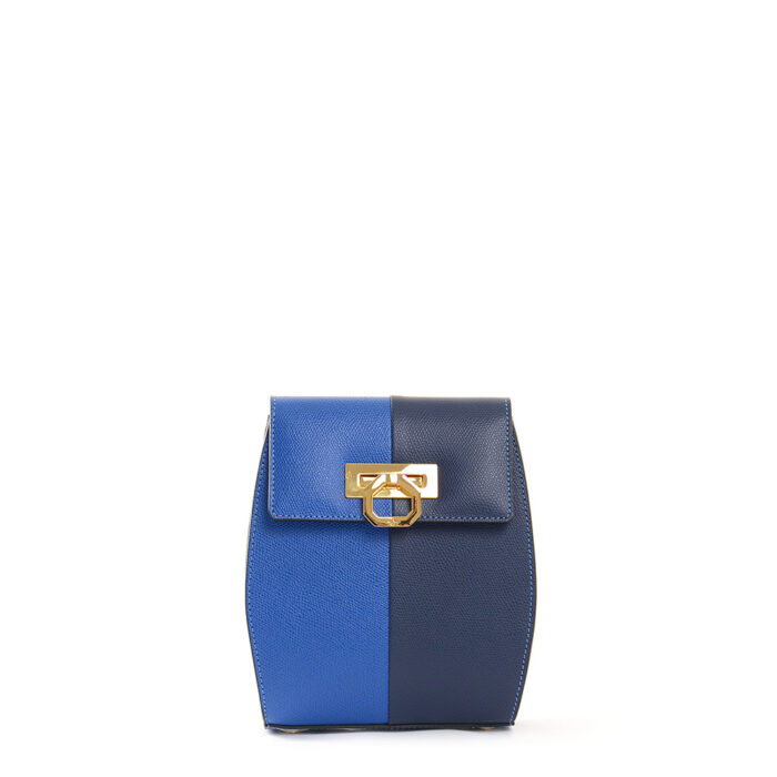 Valentina leather handbag - Twin bluette 18/blue 19 - Image 2