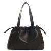 Bella leather handbag - Nappa black - Image 2