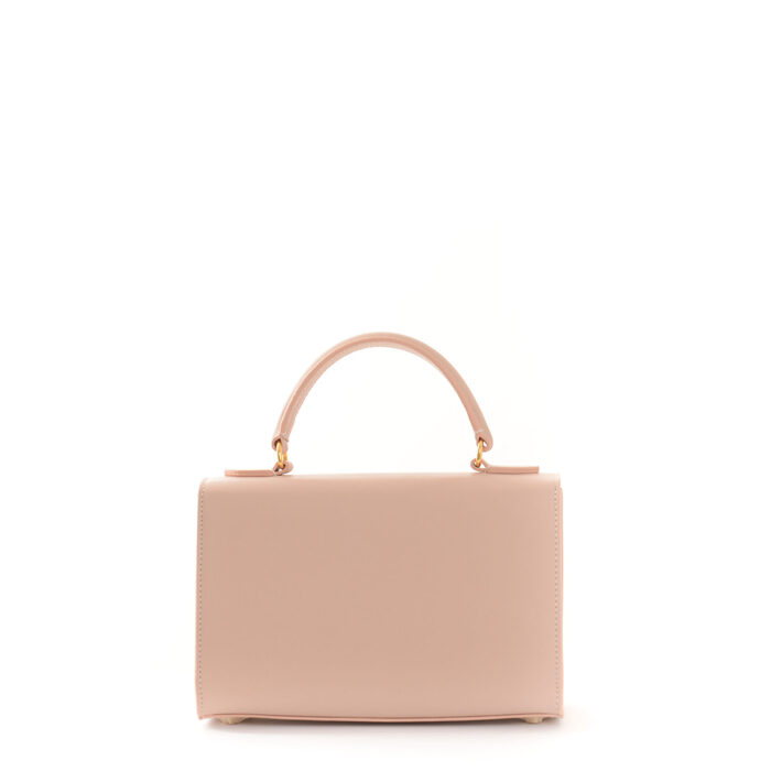 Sofia leather handbag - Lush calfskin nude - Image 4