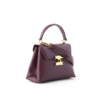 Diana leather handbag bordeaux