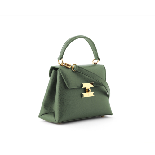 Diana leather handbag Green 17