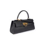 Masami leather handbag black