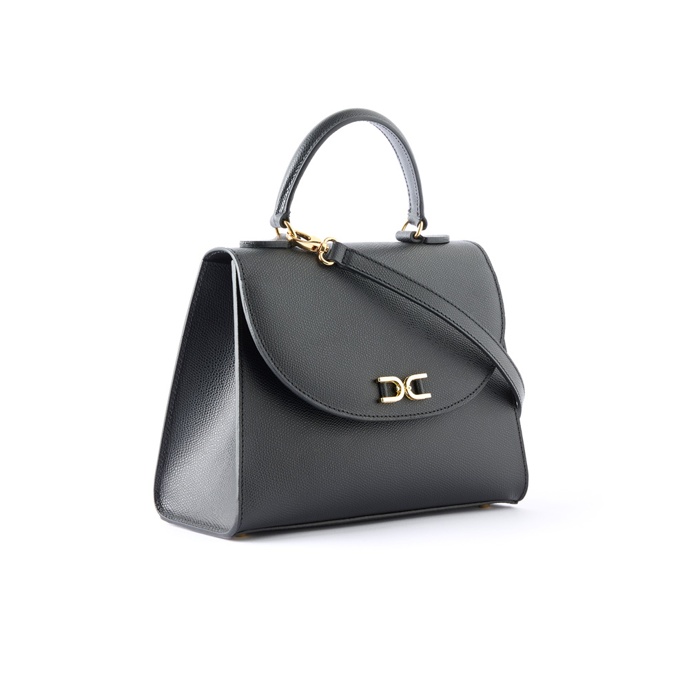 Marta leather handbag black
