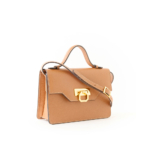 Giulia leather handbag tan