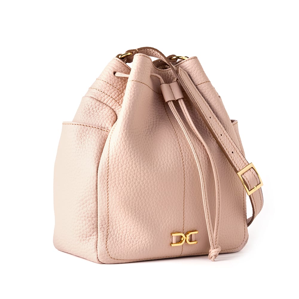 Angie leather handbag powder