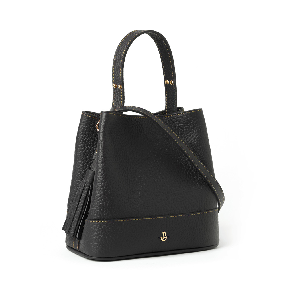 Vivienne leather handbag black