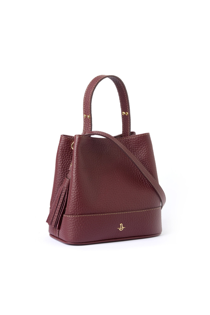 Carbotti bag cover Vivienne mini bordeaux